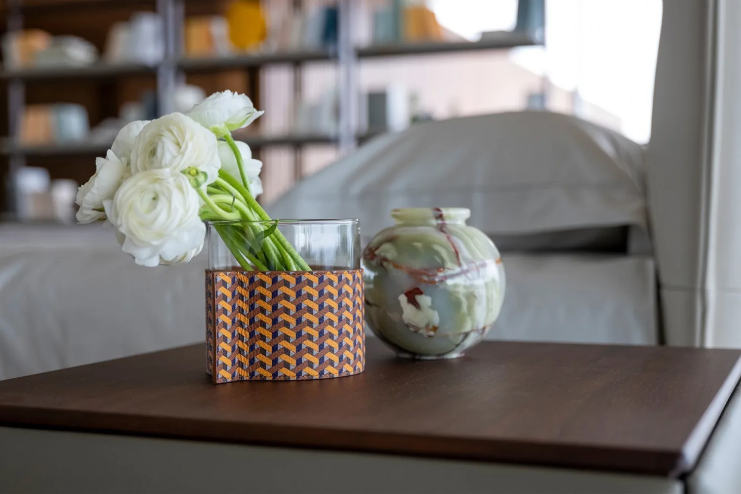 Vaso Leather Pot 4
