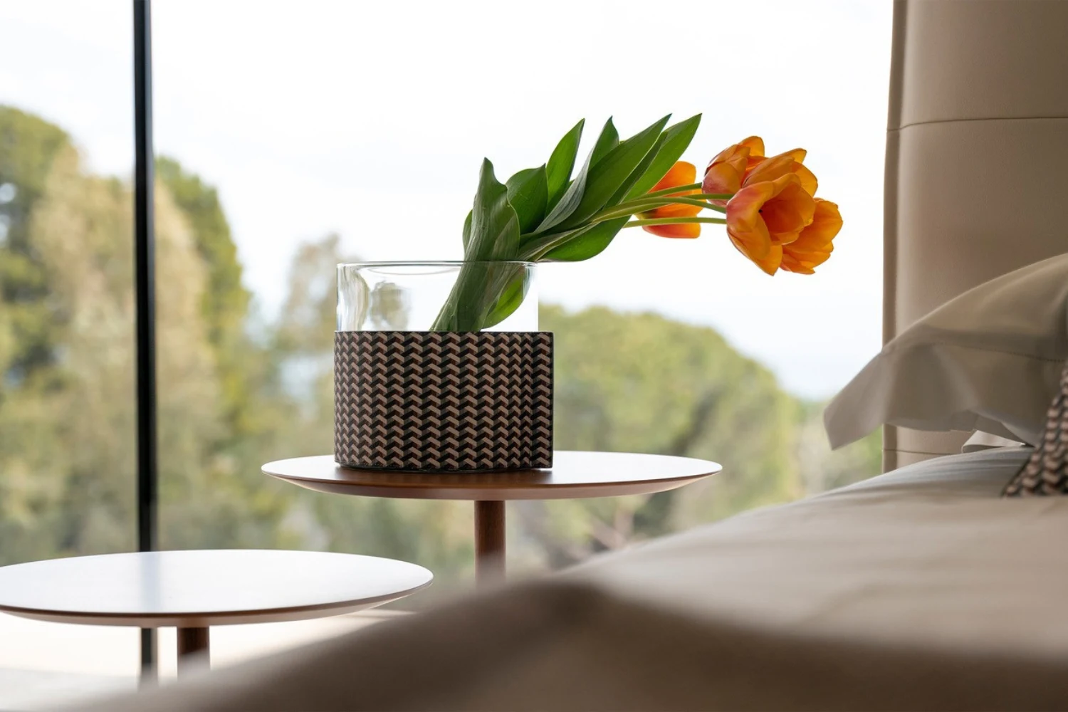 Vaso Leather Pot 5