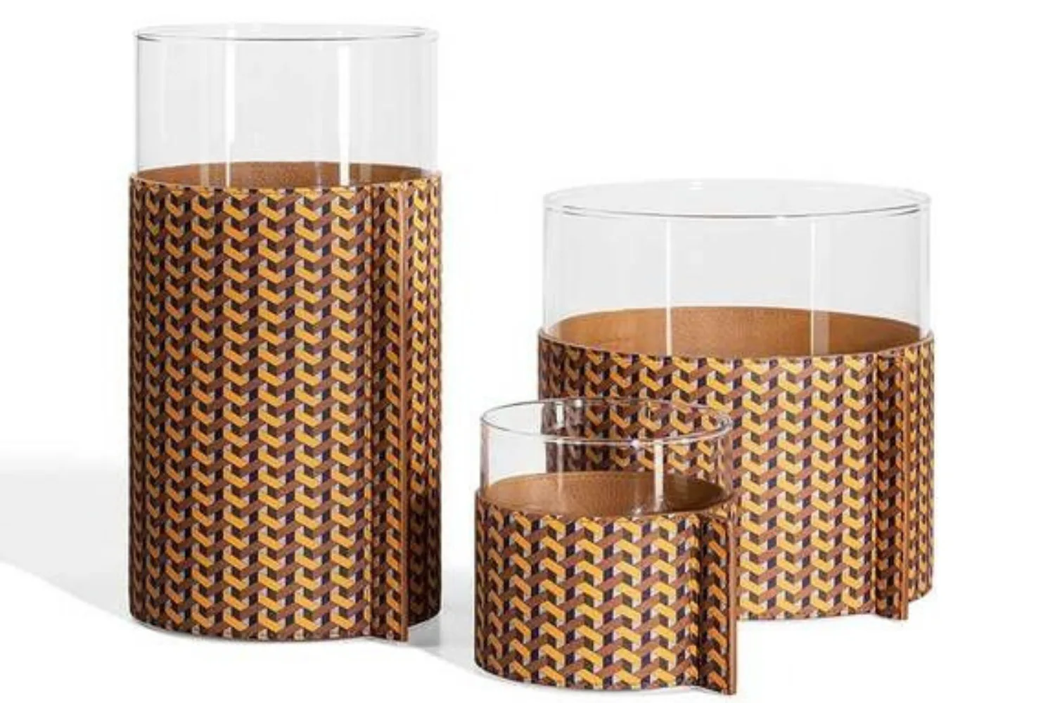 Vaso Leather Pot 6