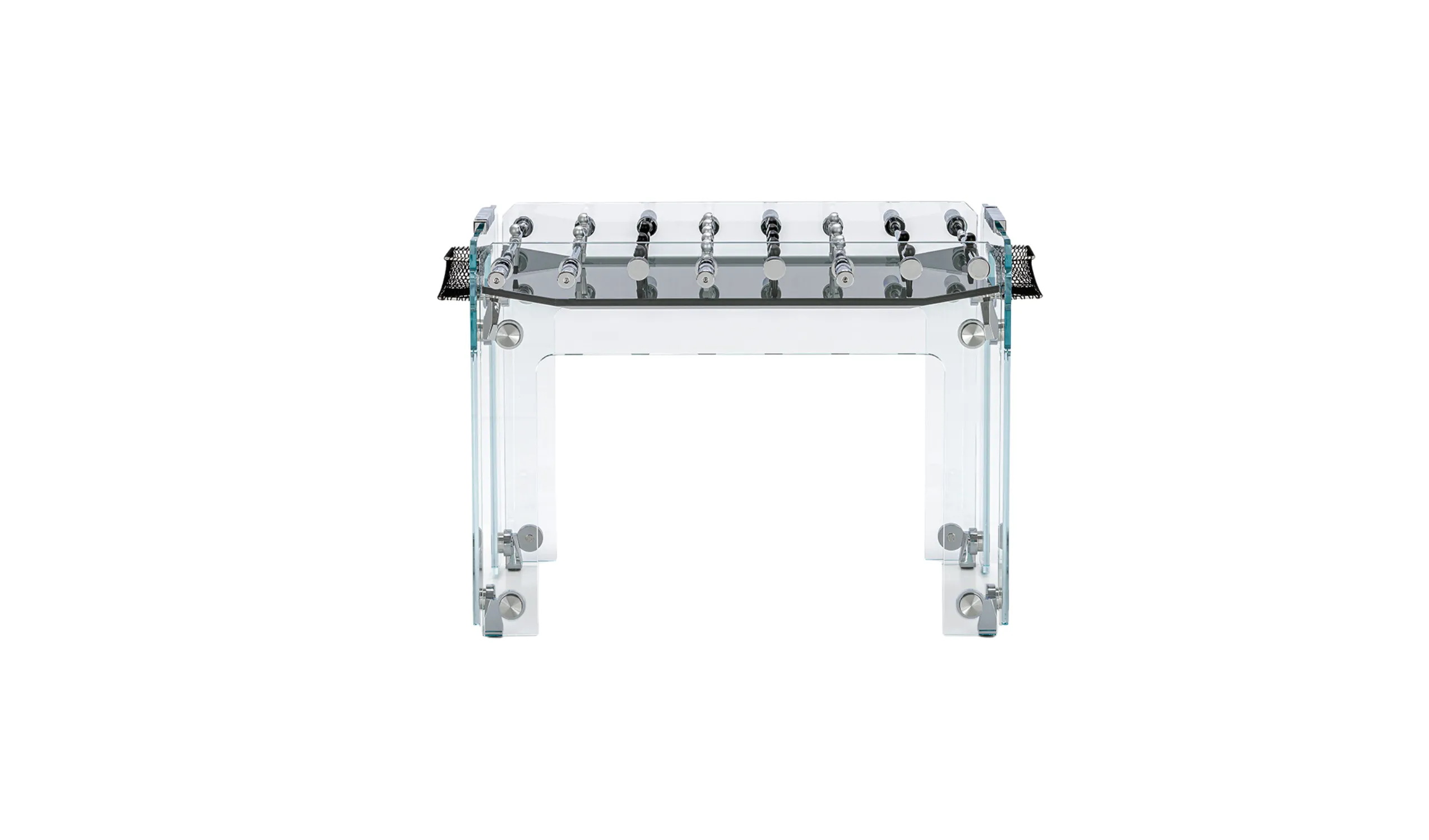 Cristallino-BlackClassicGold-Foosball-Table