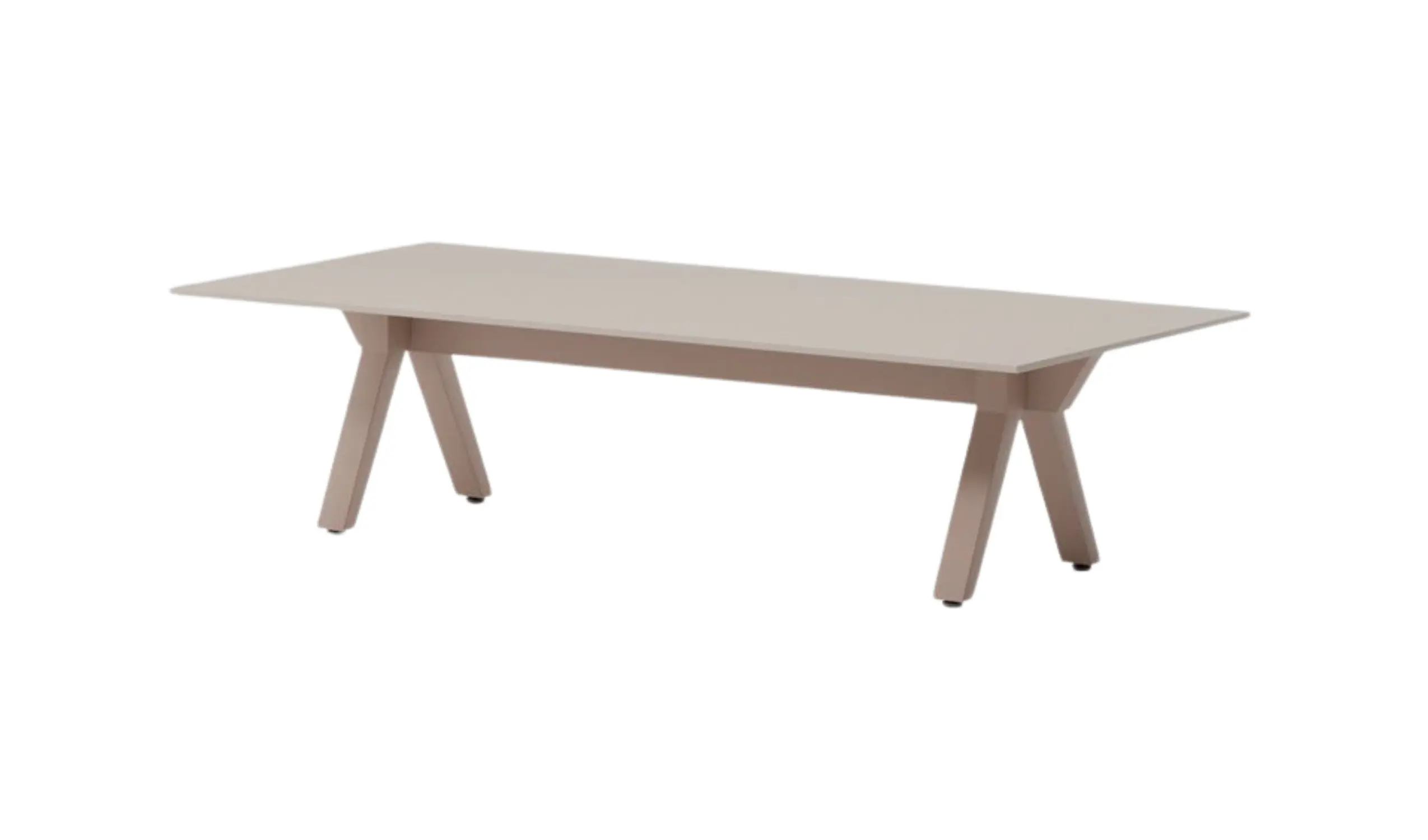 Mesa de Centro Maia Aluminium e Teak