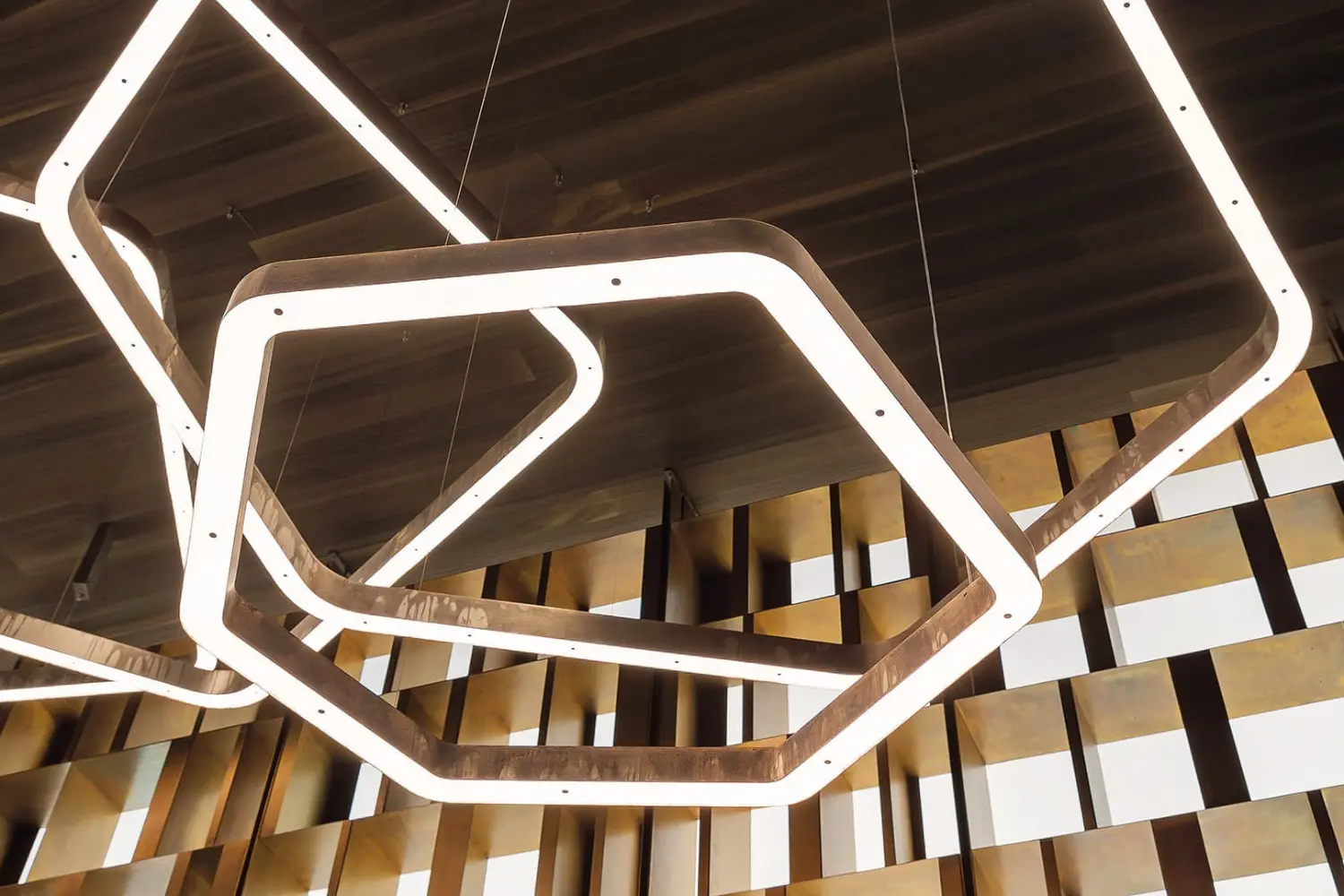 Luminária Light ring horizontal polygonal (3)