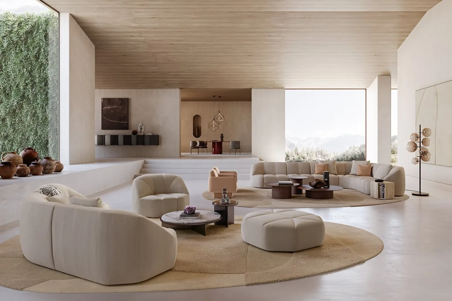 Luminária de Piso Bolle Stelo 6