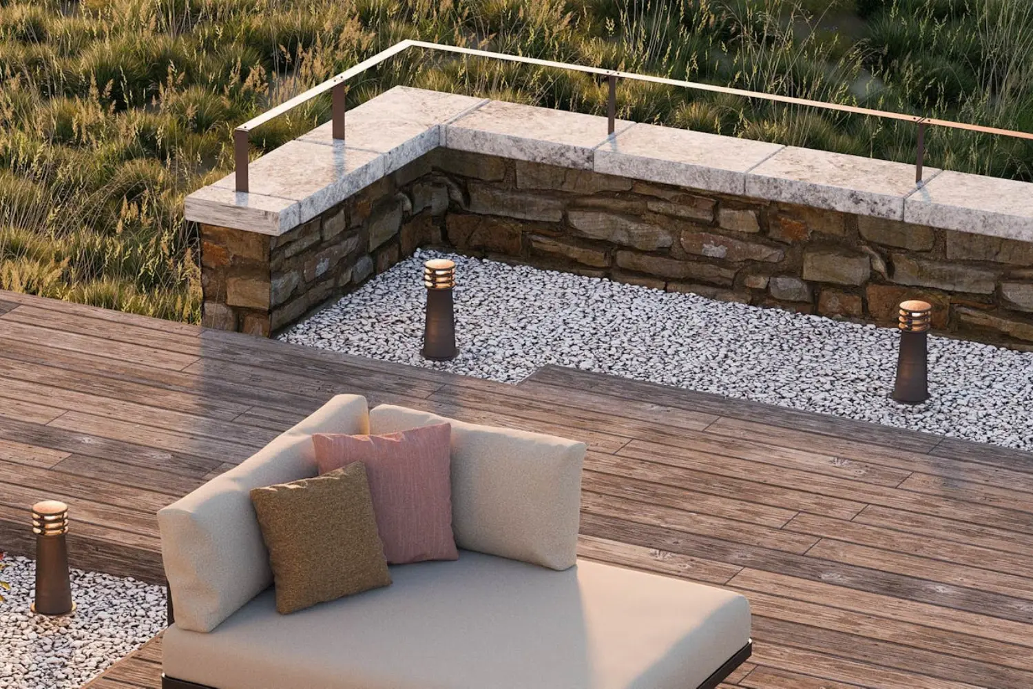 Luminária de Piso Rusty'