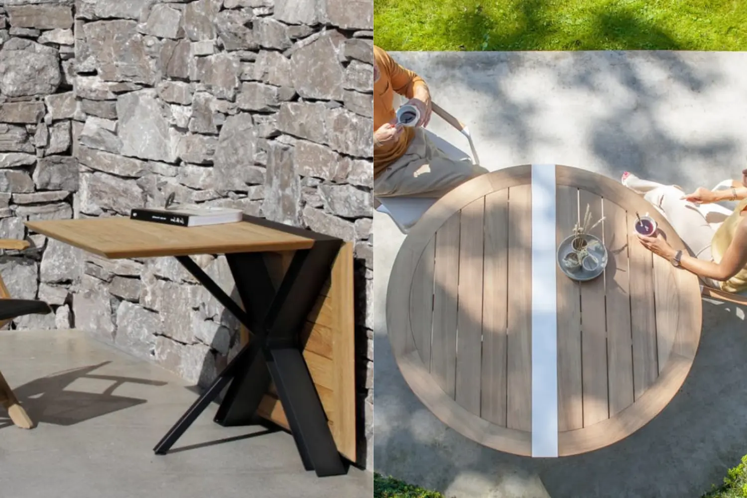 Mesa Bistrot Traverse dobrável''