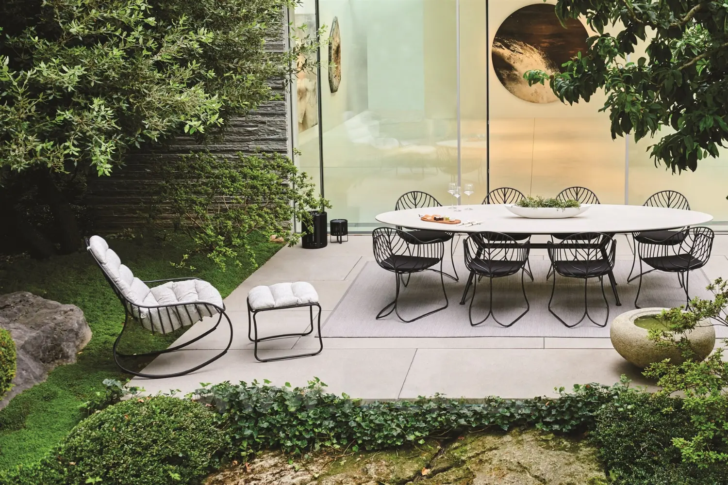 Poltrona Folia de balanço''