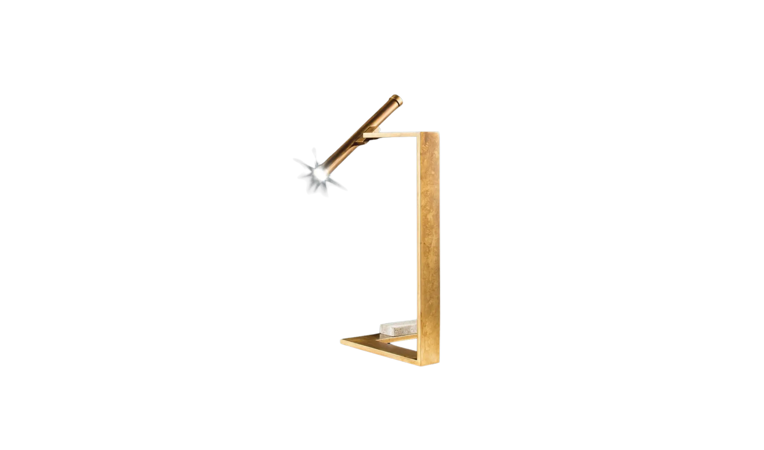 luminaria flat table lamp