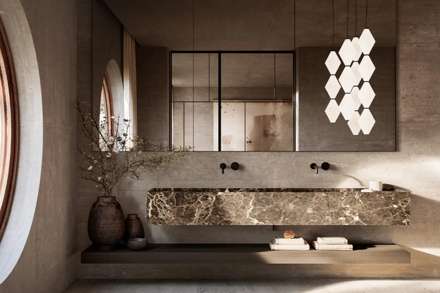 Banheiro Zone Rectangular Washbasin