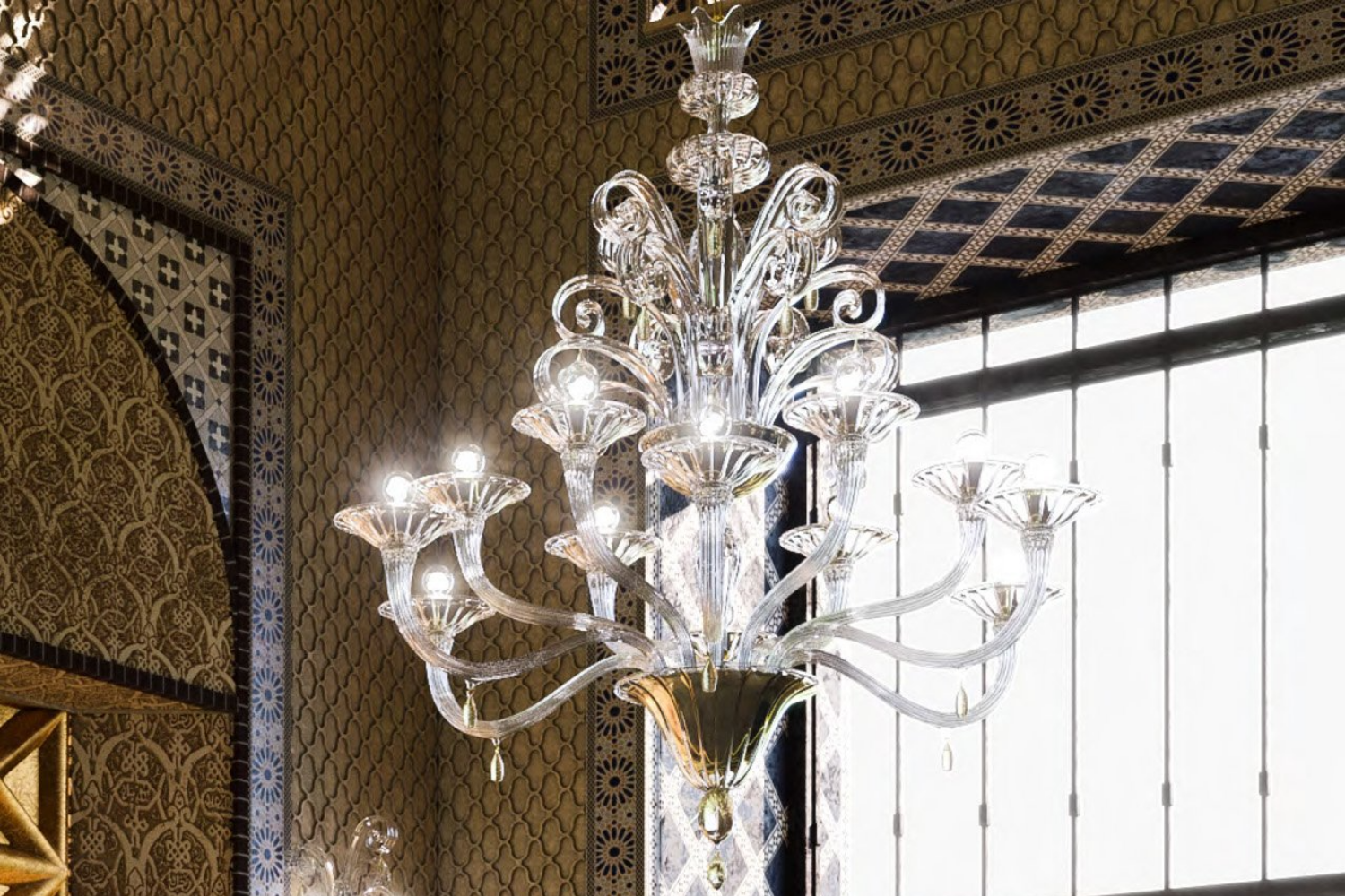 Luminária Suspensa Vittoriale'