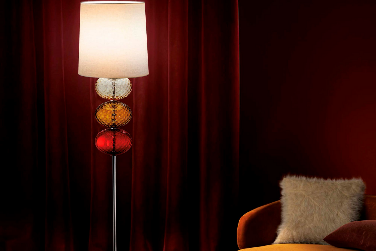 Luminária de Piso Abat Jour'