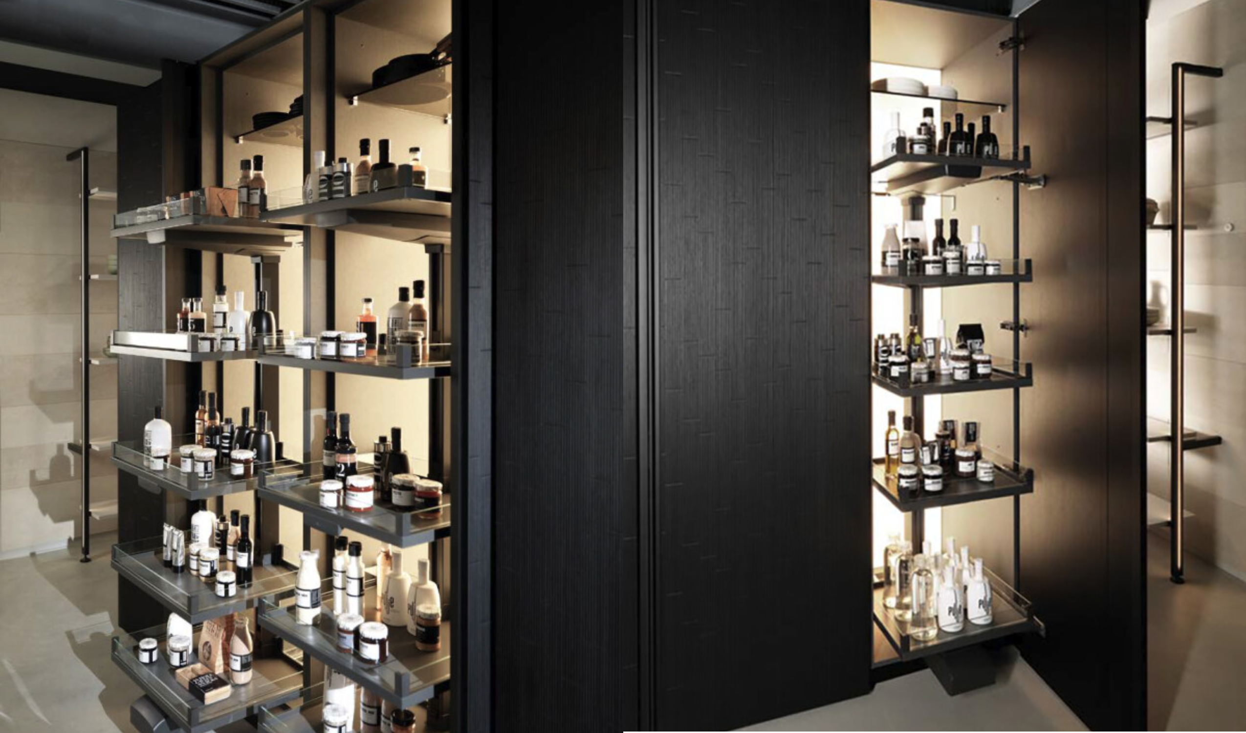 Projeto Base and Tall Units With Accessories