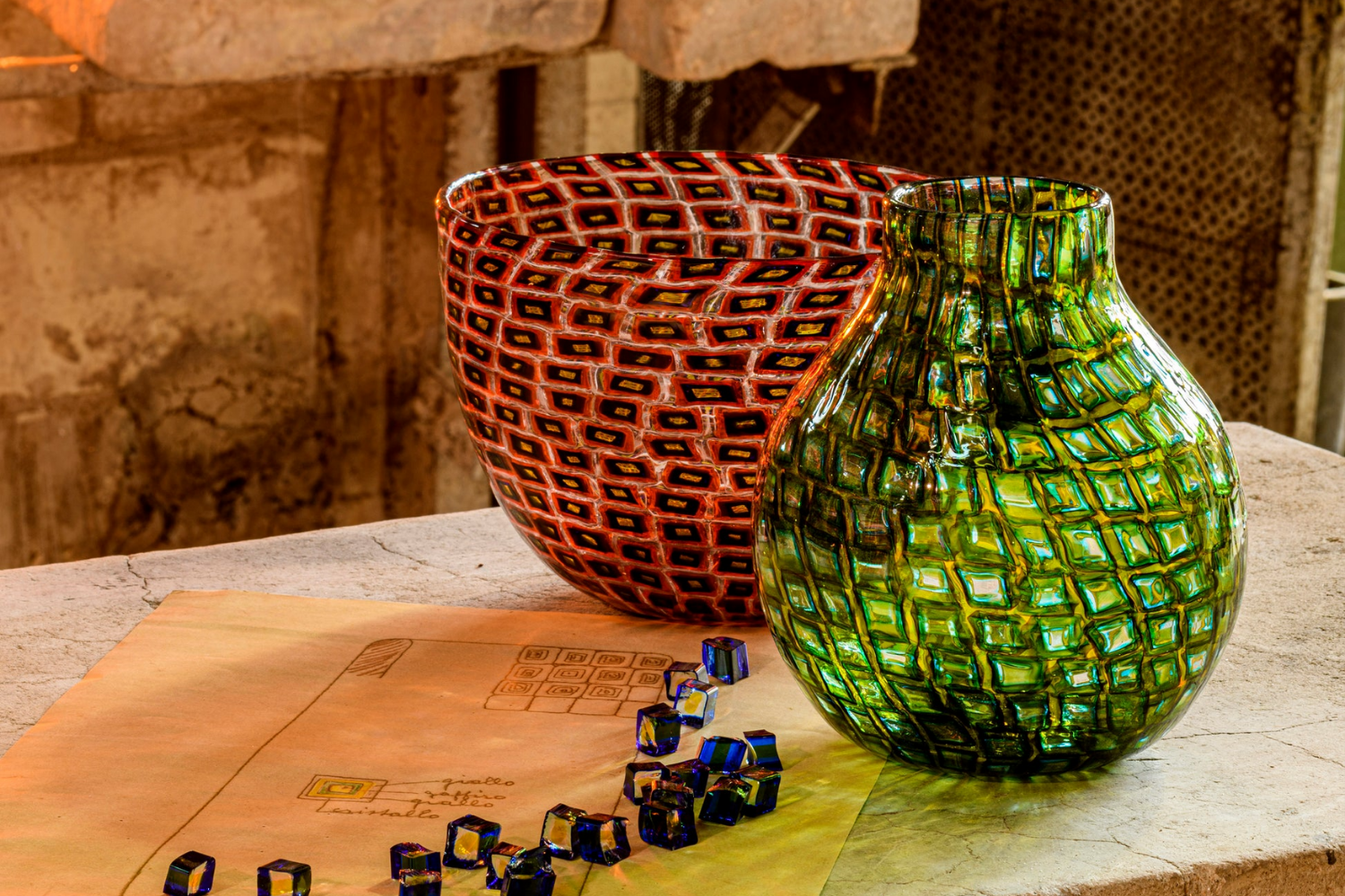 Vaso Murrine Romane'