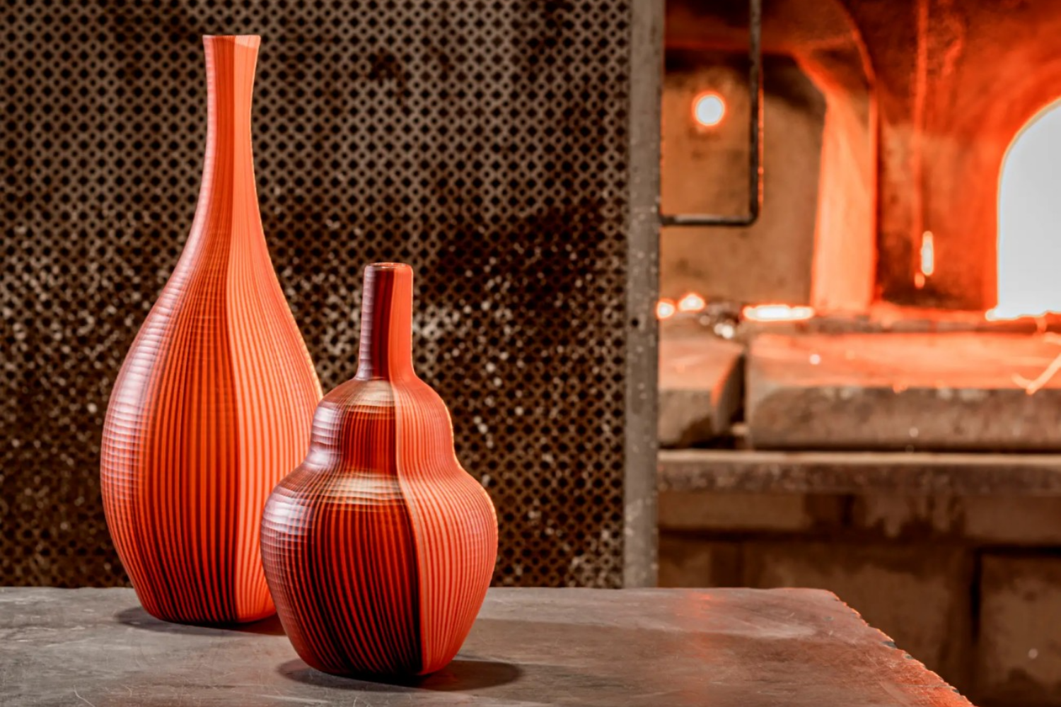 Vaso Tessuti Battuti'