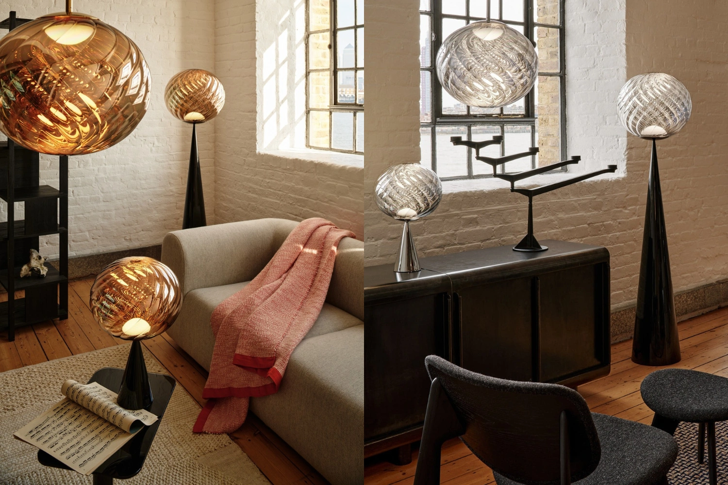 Luminária de Piso Whirl Fat Cone 2